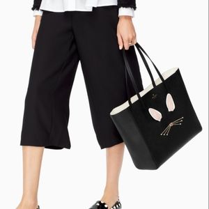Kate Spade bunny bag purse black